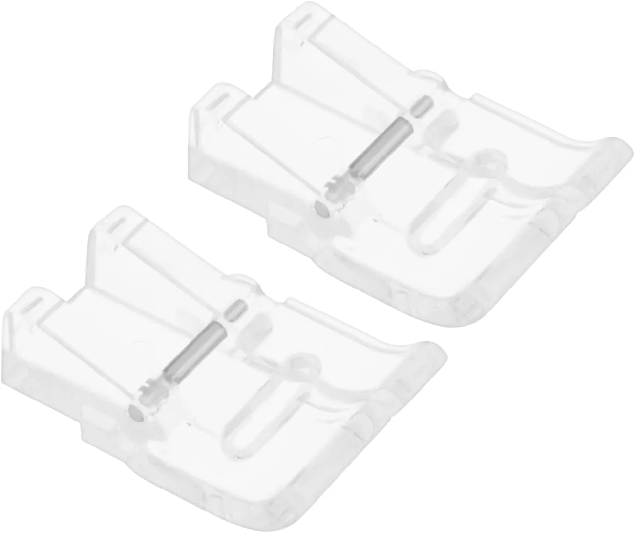 بسته 2 عددی پایه فشاری دکمهای VGOL، پایه های فشاری شفاف اپلیکه، پایه فشاری چرخ خیاطی ساق کوتاه پلاستیکی سازگار با Singer، سازگار با Brother بسته 2 عددی پایه فشاری دکمهای VGOL، پایه های فشاری شفاف اپلیکه، پایه فشاری چرخ خیاطی ساق کوتاه پلاستیکی سازگار با Singer، سازگار با Brother