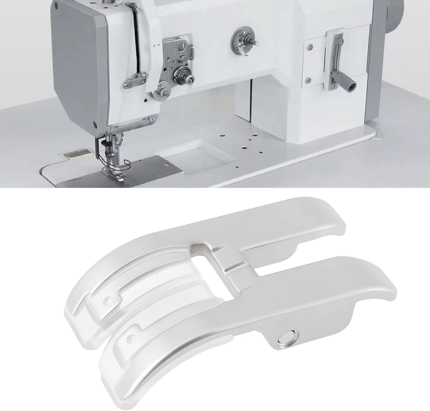 پایه زیگزاگ چرخ خیاطی VGOL 6 میلی متری سازگار با مدل های PFAFF دارای IDT، 2 عدد پایه زیگزاگ چرخ خیاطی VGOL 6 میلی متری سازگار با مدل های PFAFF دارای IDT، 2 عدد