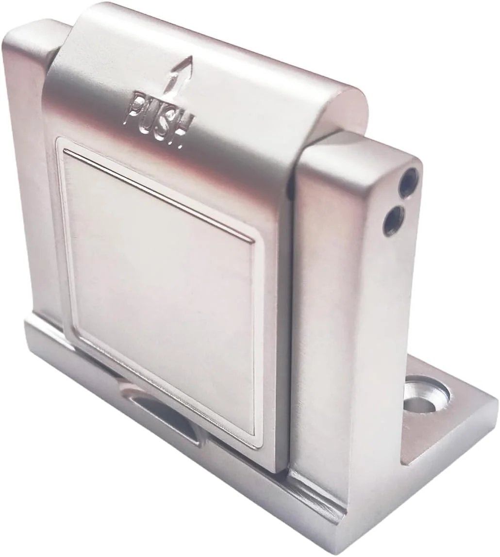 قفل تقویت کننده درب Wannianmu، قفل حریم خصوصی درب برای درب های لولایی داخلی، قفل امنیتی درب منزل فوق العاده بالا (1 عدد)