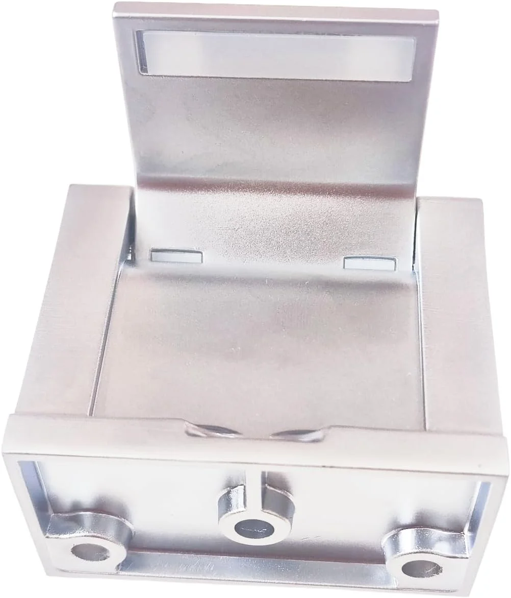 قفل تقویت کننده درب Wannianmu، قفل حریم خصوصی درب برای درب های لولایی داخلی، قفل امنیتی درب منزل فوق العاده بالا (1 عدد)