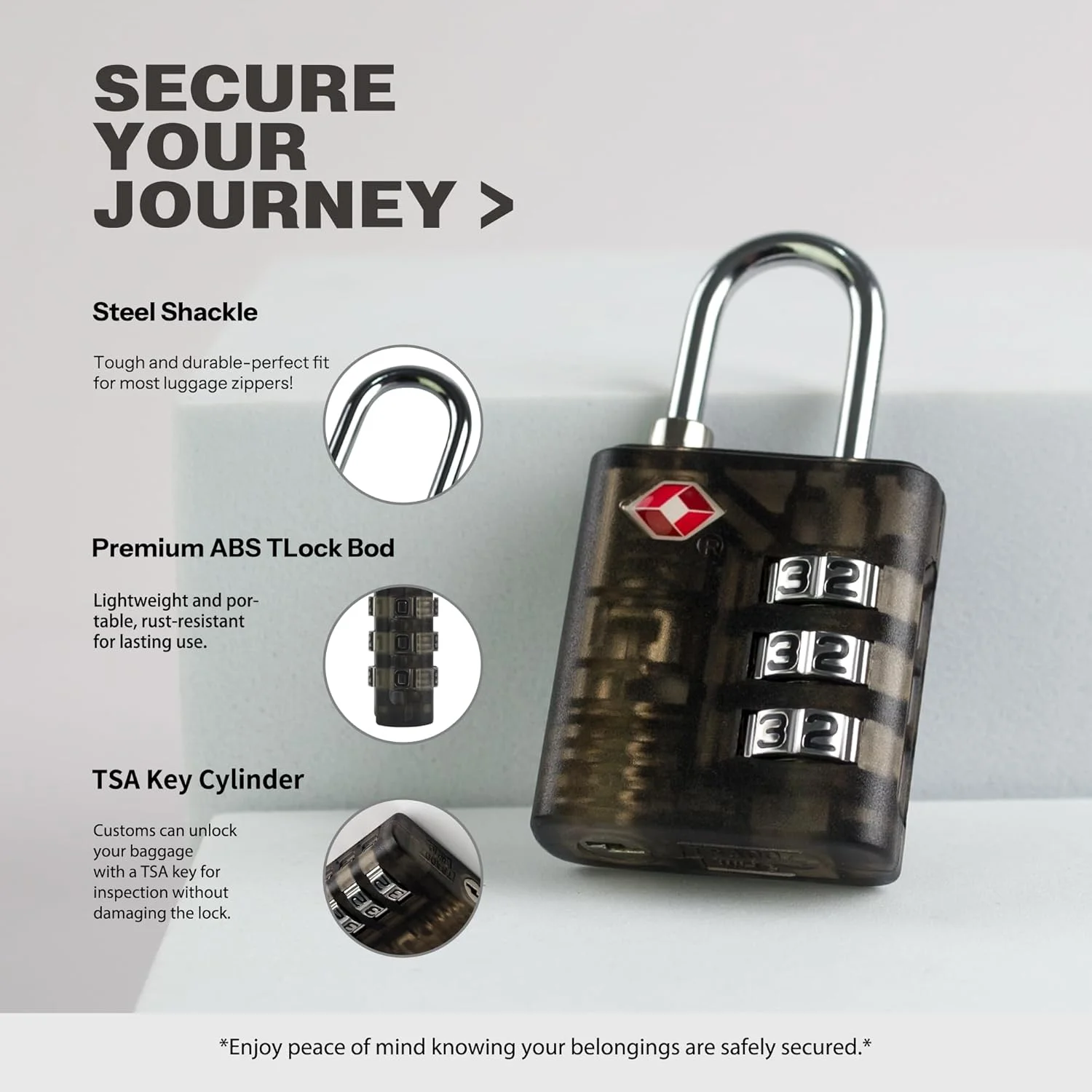 قفل های TSA امنیتی UP برای چمدان، قفل ترکیبی برای کمد، قفل ترکیبی 3 رقمی، قفل کوچک ترکیبی برای کمد باشگاه، چمدان مسافرتی، جعبه اسلحه، درب حصار، زیپ کوله پشتی (مشکی+مشکی)