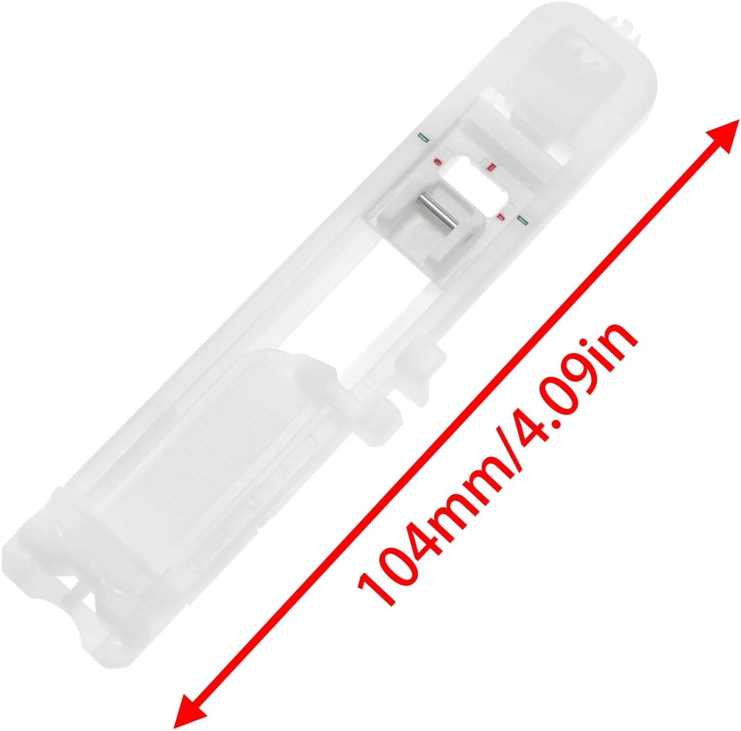 پایه دکمه دوزی پلاستیکی zutisay، پایه دکمه دوزی کشویی اتوماتیک، مناسب برای اکثر چرخ خیاطی ها، 1 عدد پایه دکمه دوزی پلاستیکی zutisay، پایه دکمه دوزی کشویی اتوماتیک، مناسب برای اکثر چرخ خیاطی ها، 1 عدد