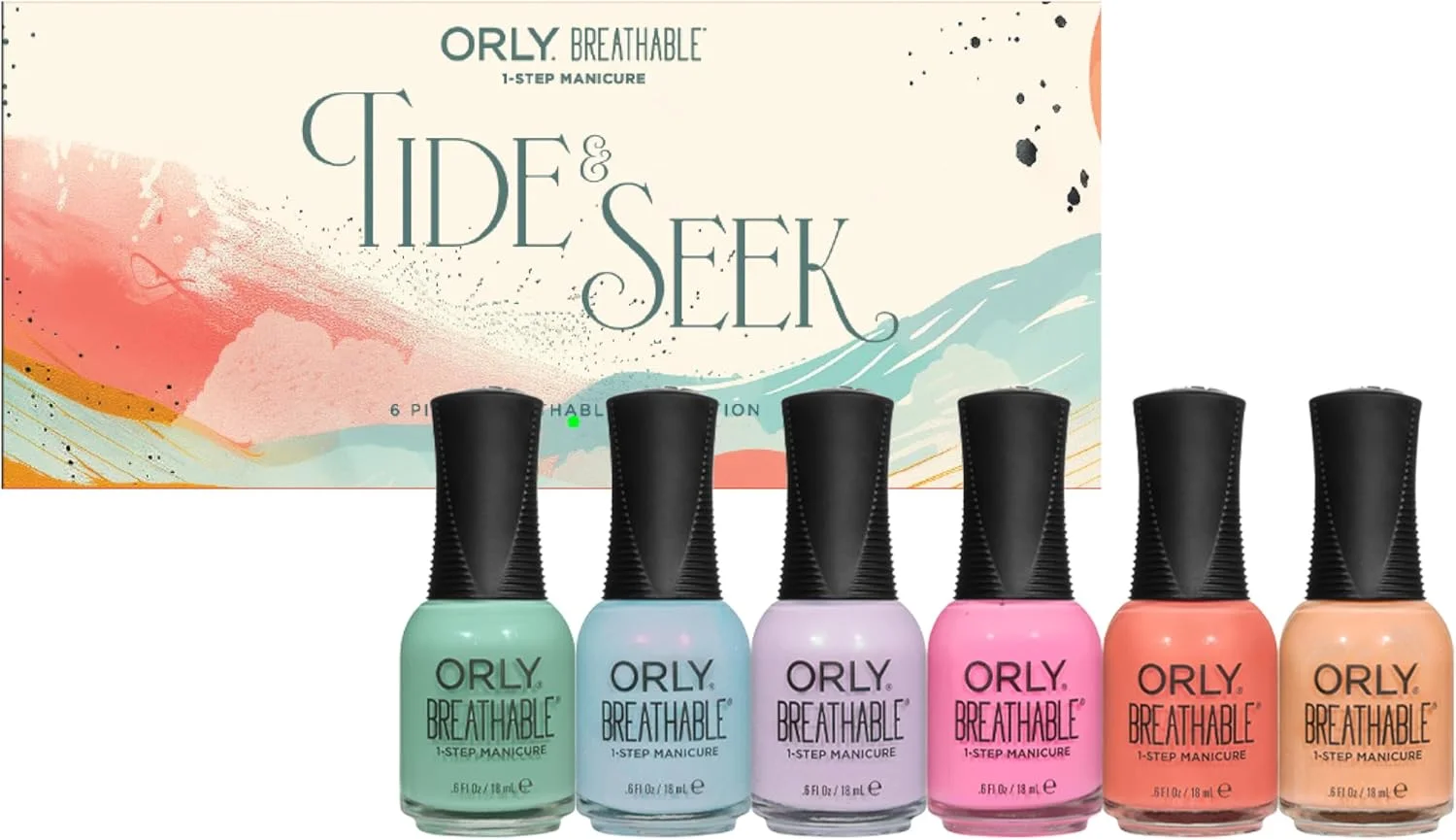 لاک ناخن تنفسی اُرلی - Beach You To It | لاک نود از کالکشن بهاری و تابستانی Tide & Seek | پوشش شیری و شیشه ای | ماندگاری بالا و مقاوم در برابر لب پر شدن | وگان و بدون تست حیوانی (18 میلی لیتر) لاک ناخن تنفسی اُرلی - Beach You To It | لاک نود از کالکشن بهاری و تابستانی Tide & Seek | پوشش شیری و شیشه ای | ماندگاری بالا و مقاوم در برابر لب پر شدن | وگان و بدون تست حیوانی (18 میلی لیتر)