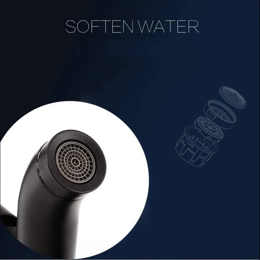 شیر آب مشکی ELECDON، شیر مخلوط کن استیل ضد زنگ برای حمام، لوازم جانبی حمام، شیر آب مشکی برای سینک آشپزخانه (مدل کوتاه) شیر آب مشکی ELECDON، شیر مخلوط کن استیل ضد زنگ برای حمام، لوازم جانبی حمام، شیر آب مشکی برای سینک آشپزخانه (مدل کوتاه)