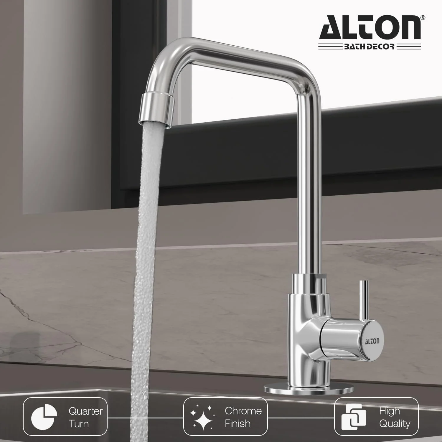 شیر ظرفشویی آلتون مدل GRC3755-UM، گردن غازی با خروجی چرخان 360 درجه | شیر سینک ظرفشویی | شیر آشپزخانه | شیر برای سینک ظرفشویی | شیرآلات | شیر روشویی | شیر پایه بلند شیر ظرفشویی آلتون مدل GRC3755-UM، گردن غازی با خروجی چرخان 360 درجه | شیر سینک ظرفشویی | شیر آشپزخانه | شیر برای سینک ظرفشویی | شیرآلات | شیر روشویی | شیر پایه بلند