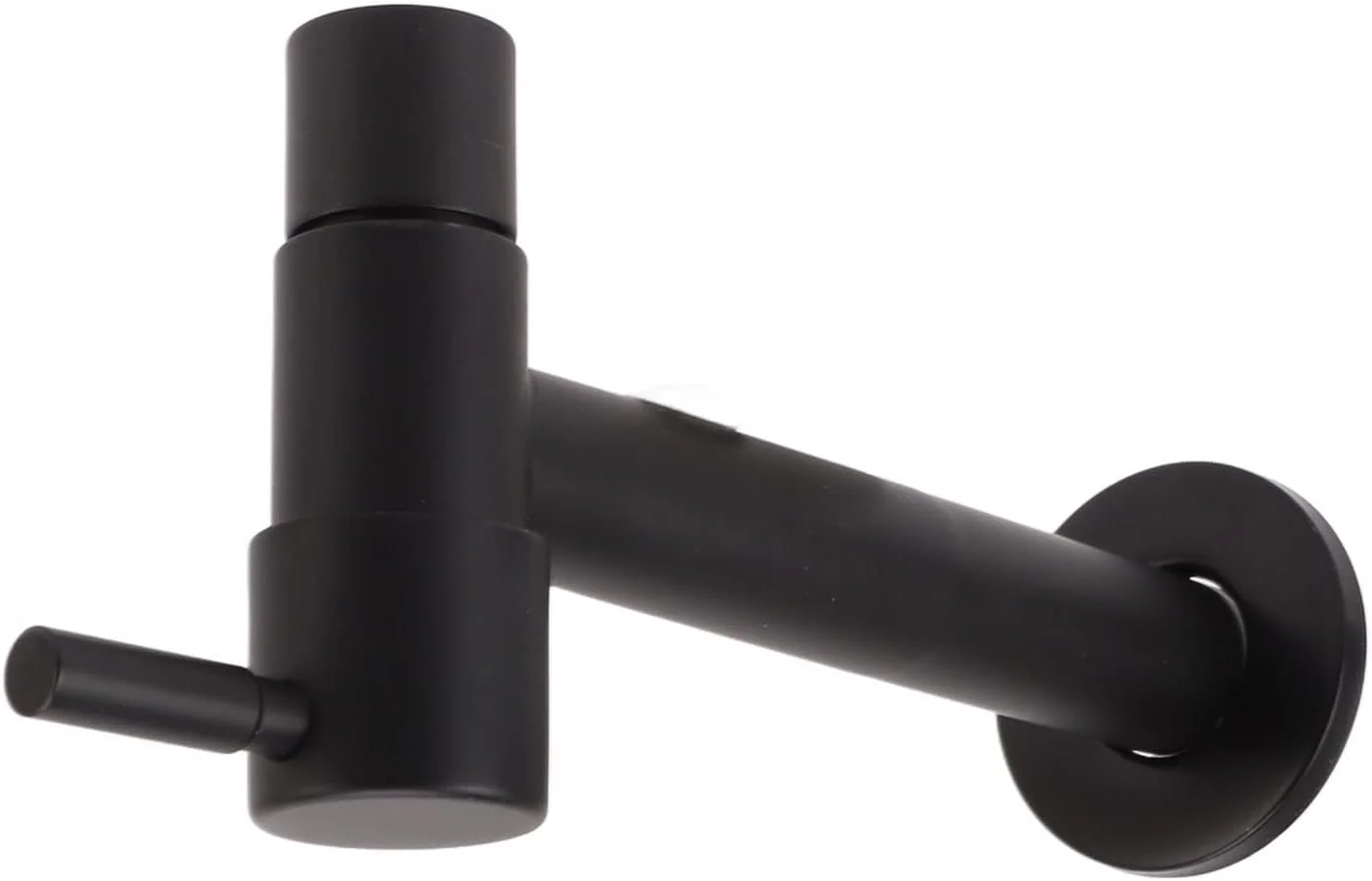 شیر آب سرد دیواری Eujgoov G1/2 برای حمام، شیر باغ، شیر آب سرد تک دسته استیل 304 (برای استخر تی) شیر آب سرد دیواری Eujgoov G1/2 برای حمام، شیر باغ، شیر آب سرد تک دسته استیل 304 (برای استخر تی)