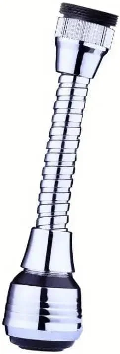 افزایش دهنده شیر آب فشار قوی با قابلیت چرخش 360 درجه - 2 حالت، حباب ساز صرفه جویی در آب برای آشپزخانه. لوازم جانبی آشپزخانه و حمام با قابلیت نصب آسان. محافظ پاشش آب برای سینک و دوش. ست شیر دوش. اتصال اسپری شیر آب.