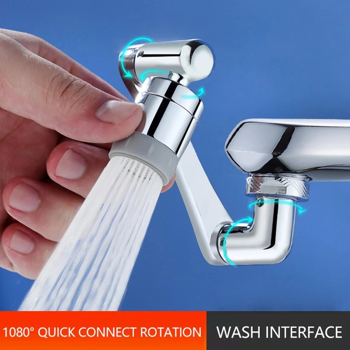 افزایش دهنده شیر آب چرخان 1080 درجه ECVV، هواساز سینک پاششی چرخشی 2 حالته، بازوی رباتیک چرخان 360 درجه فیلتر آب، اسپری هواساز شیر آب برای آشپزخانه حمام افزایش دهنده شیر آب چرخان 1080 درجه ECVV، هواساز سینک پاششی چرخشی 2 حالته، بازوی رباتیک چرخان 360 درجه فیلتر آب، اسپری هواساز شیر آب برای آشپزخانه حمام