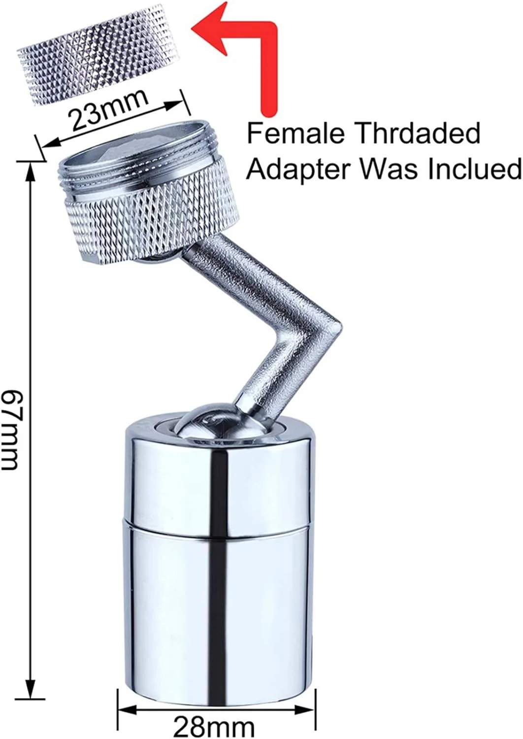 شیر آب فیلتر پاششی جهانی CCSU، 720 درجه چرخان، شیر آشپزخانه متحرک، سر شیر آشپزخانه، اسپری سینک صرفه جویی در آب برای حمام، 2 عدد شیر آب فیلتر پاششی جهانی CCSU، 720 درجه چرخان، شیر آشپزخانه متحرک، سر شیر آشپزخانه، اسپری سینک صرفه جویی در آب برای حمام، 2 عدد