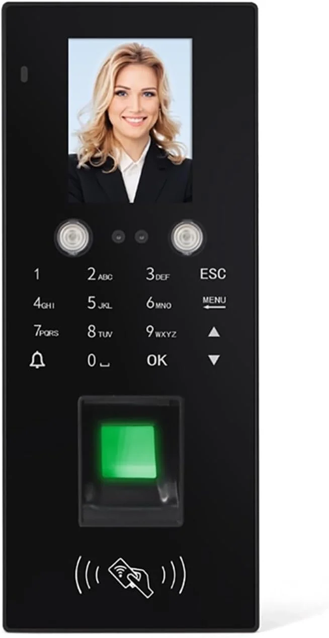دستگاه حضور و غیاب تشخیص چهره AJWYSOI، سیستم کنترل دسترسی حضور و غیاب تشخیص چهره RFID اثر انگشت رمز عبور، دستگاه کنترل دسترسی حضور و غیاب، ثبت ورود و خروج خودکار، کاربری آسان