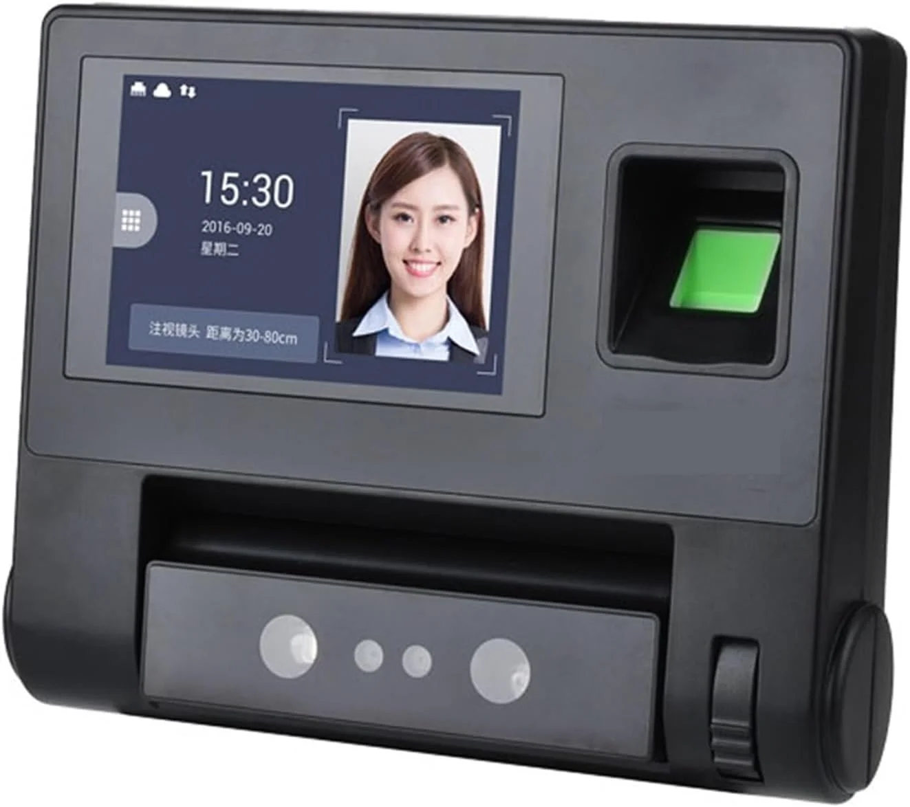 دستگاه حضور و غیاب AJWYSOI مدل AF80، دستگاه تشخیص چهره بیومتریک اثر انگشت، دستگاه پانچ اتوماتیک ورود و خروج، کاربری آسان دستگاه حضور و غیاب AJWYSOI مدل AF80، دستگاه تشخیص چهره بیومتریک اثر انگشت، دستگاه پانچ اتوماتیک ورود و خروج، کاربری آسان