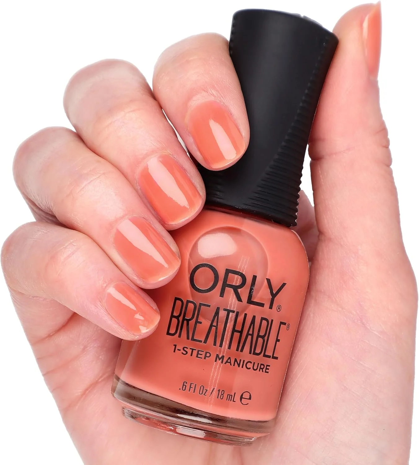 لاک ناخن تنفسی اورلی مجموعه 'جزر و مد و جستجو' | رنگ های کرم و ژله ای 'کرلی' برای بهار و تابستان (بدون مرجانی شدن، 18 میلی لیتر)