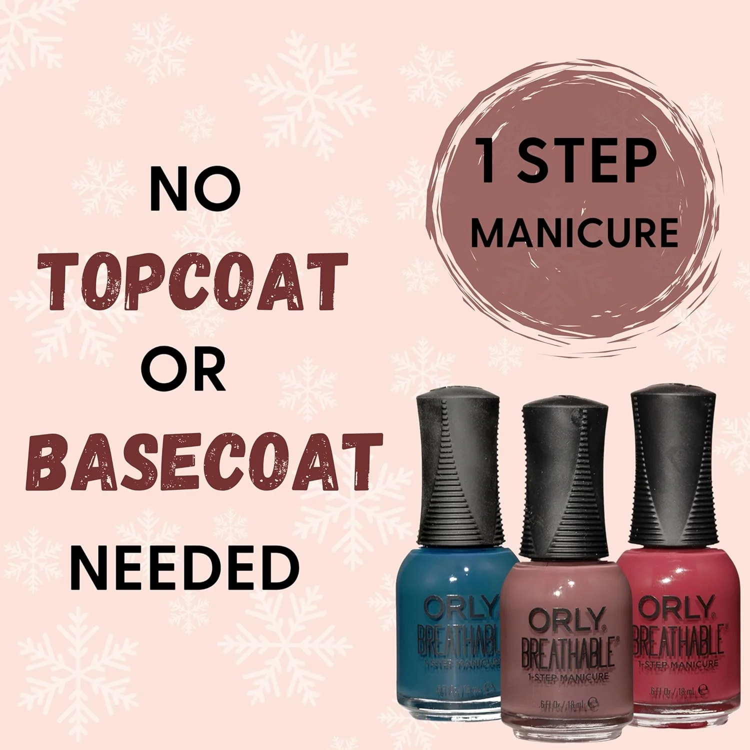 Orly Breathable Nail Polish Loose Threads Collection | Dusty shades for Fall and Winter (Yeah, For Sherpa, 0.6 fl oz)