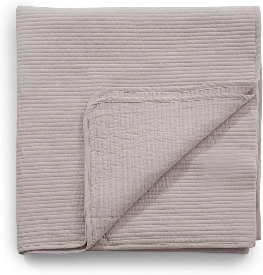 روتختی لحاف‌دار ایکاسل پان هوم مدل Conscious، ابعاد ۲۲۰x۲۴۰ سانتی‌متر - خاکستری دودی