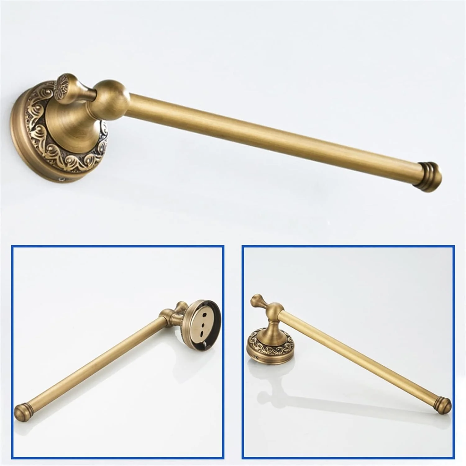 جا دستمال کاغذی وی اف ای دی دی دی اف، جا رولی کاغذی برنجی دیواری