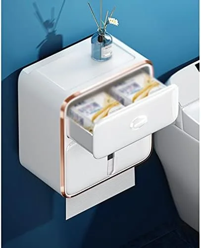 نگهدارنده دستمال توالت WXYZABC لوازم جانبی حمام جعبه دستمال کاغذی ضد آب لوله کاغذ رولی کشو ذخیره سازی نگهدارنده دستمال توالت WXYZABC لوازم جانبی حمام جعبه دستمال کاغذی ضد آب لوله کاغذ رولی کشو ذخیره سازی
