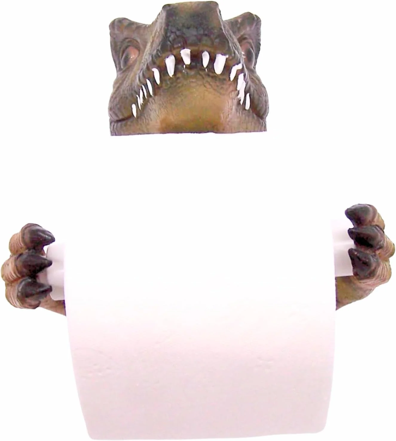 جا دستمال کاغذی طرح تی رکس Wowser، دکوری دیواری برای حمام، دکوراسیون فانتزی منحصربفرد، 7 اینچ جا دستمال کاغذی طرح تی رکس Wowser، دکوری دیواری برای حمام، دکوراسیون فانتزی منحصربفرد، 7 اینچ