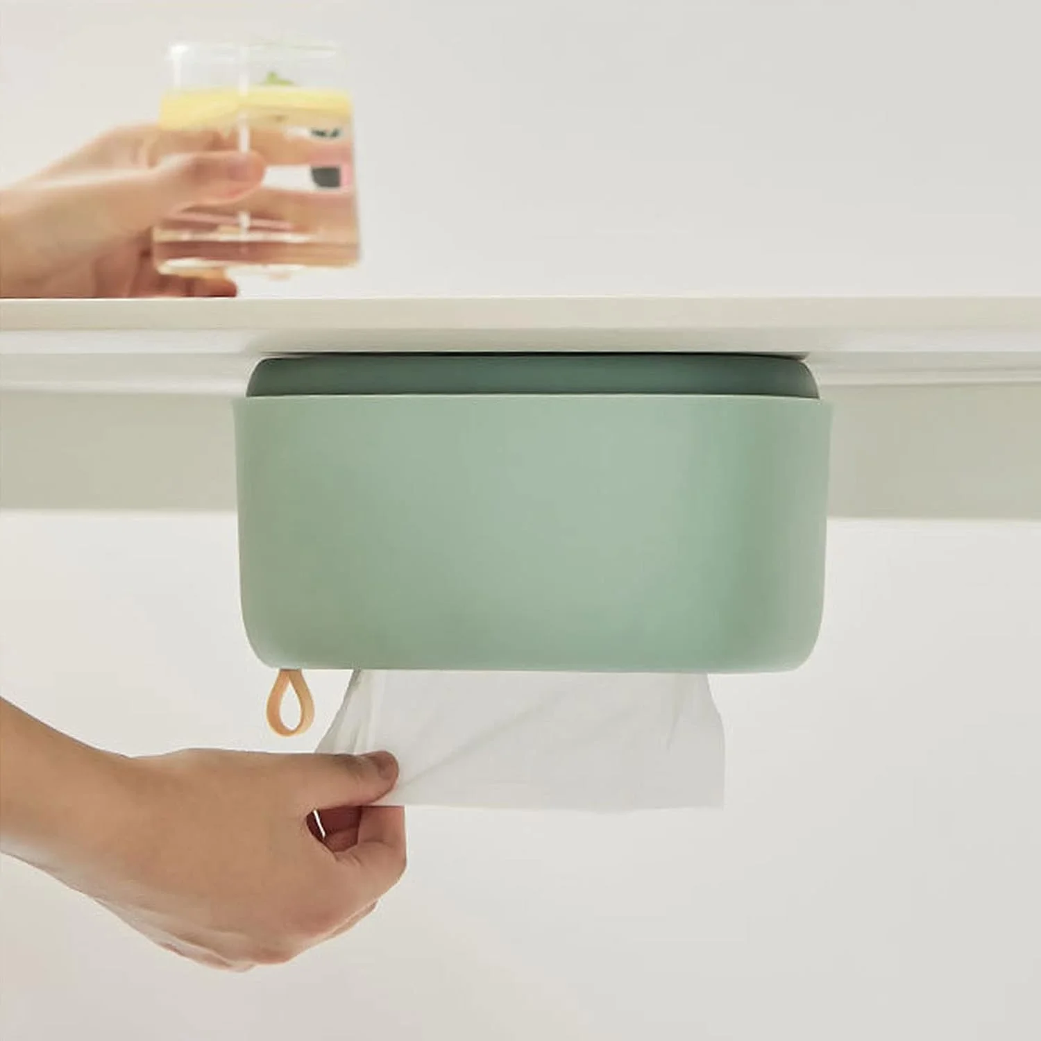 جا دستمال کاغذی توالت ZETION، دیواری، دارای کشو، جعبه نگهداری رول دستمال کاغذی، ضد آب، نگهدارنده حوله، نصب شده روی دیوار (رنگ: آبی تیره) جا دستمال کاغذی توالت ZETION، دیواری، دارای کشو، جعبه نگهداری رول دستمال کاغذی، ضد آب، نگهدارنده حوله، نصب شده روی دیوار (رنگ: آبی تیره)