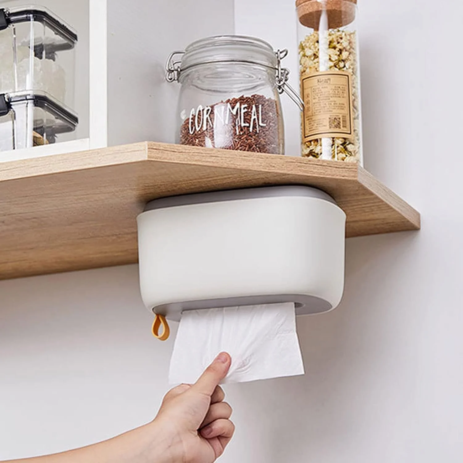 جا دستمال کاغذی توالت ZETION، دیواری، دارای کشو، جعبه نگهداری رول دستمال کاغذی، ضد آب، نگهدارنده حوله، نصب شده روی دیوار (رنگ: آبی تیره) جا دستمال کاغذی توالت ZETION، دیواری، دارای کشو، جعبه نگهداری رول دستمال کاغذی، ضد آب، نگهدارنده حوله، نصب شده روی دیوار (رنگ: آبی تیره)