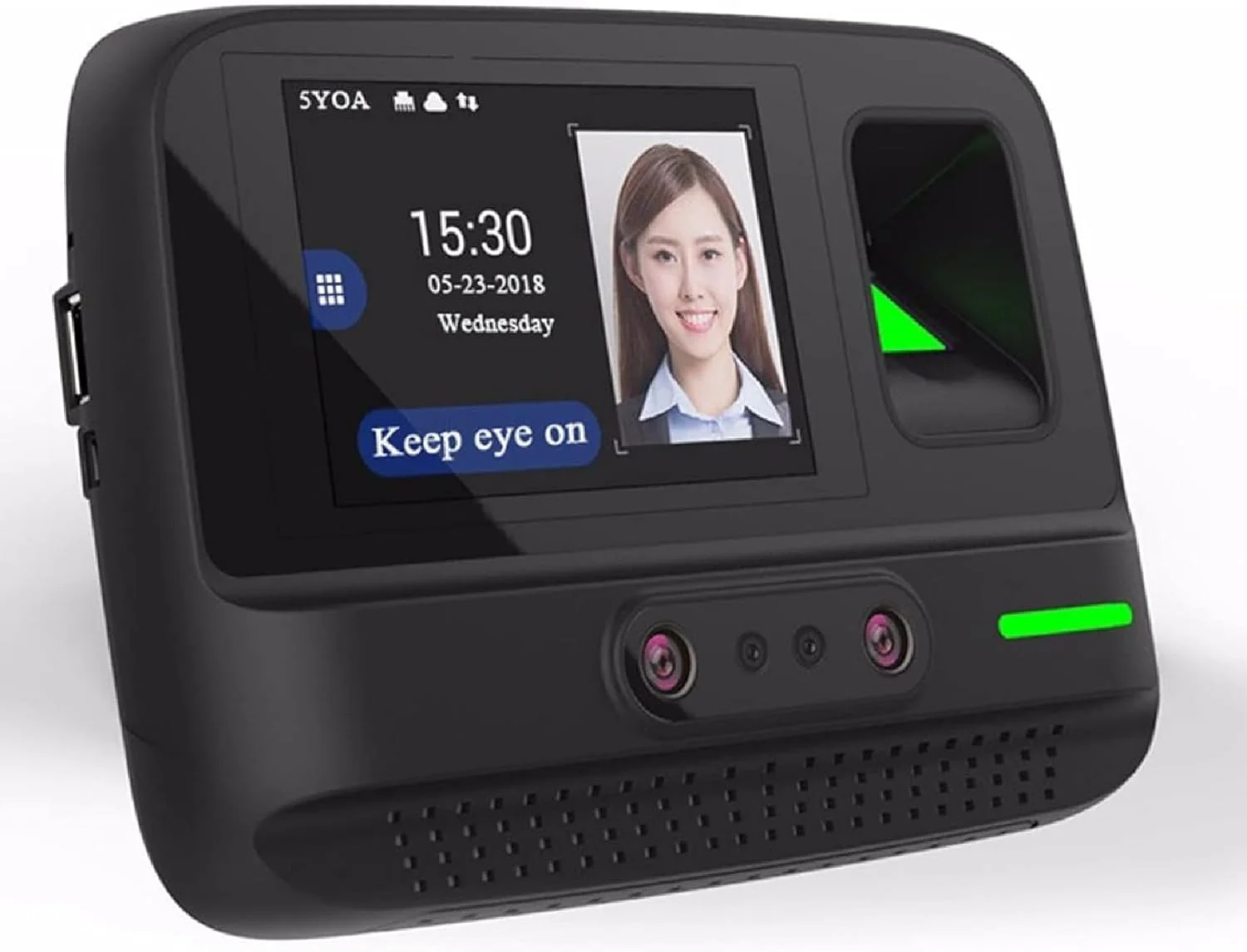 دستگاه حضور و غیاب ADORZ، سیستم مدیریت بی سیم WIFI، دستگاه بیومتریک اثر انگشت و رمز عبور، تشخیص چهره، برای ثبت ورود و خروج کارمندان