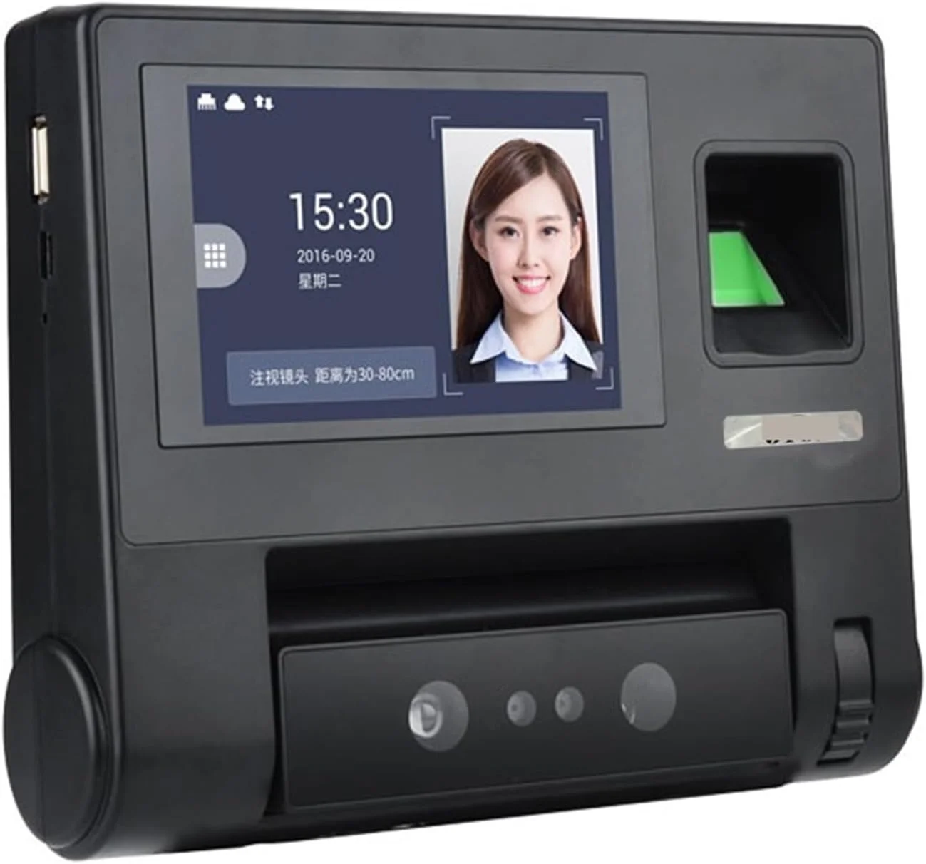 دستگاه حضور و غیاب AJWYSOI، دستگاه بیومتریک تشخیص چهره و اثر انگشت بدون تماس پیشرفته، دستگاه حضور و غیاب پانچ اتوماتیک، کارکرد آسان دستگاه حضور و غیاب AJWYSOI، دستگاه بیومتریک تشخیص چهره و اثر انگشت بدون تماس پیشرفته، دستگاه حضور و غیاب پانچ اتوماتیک، کارکرد آسان