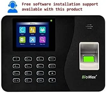 سیستم حضور و غیاب اثر انگشتی Biomax مدل WL20، دستگاه بیومتریک 1 عدد