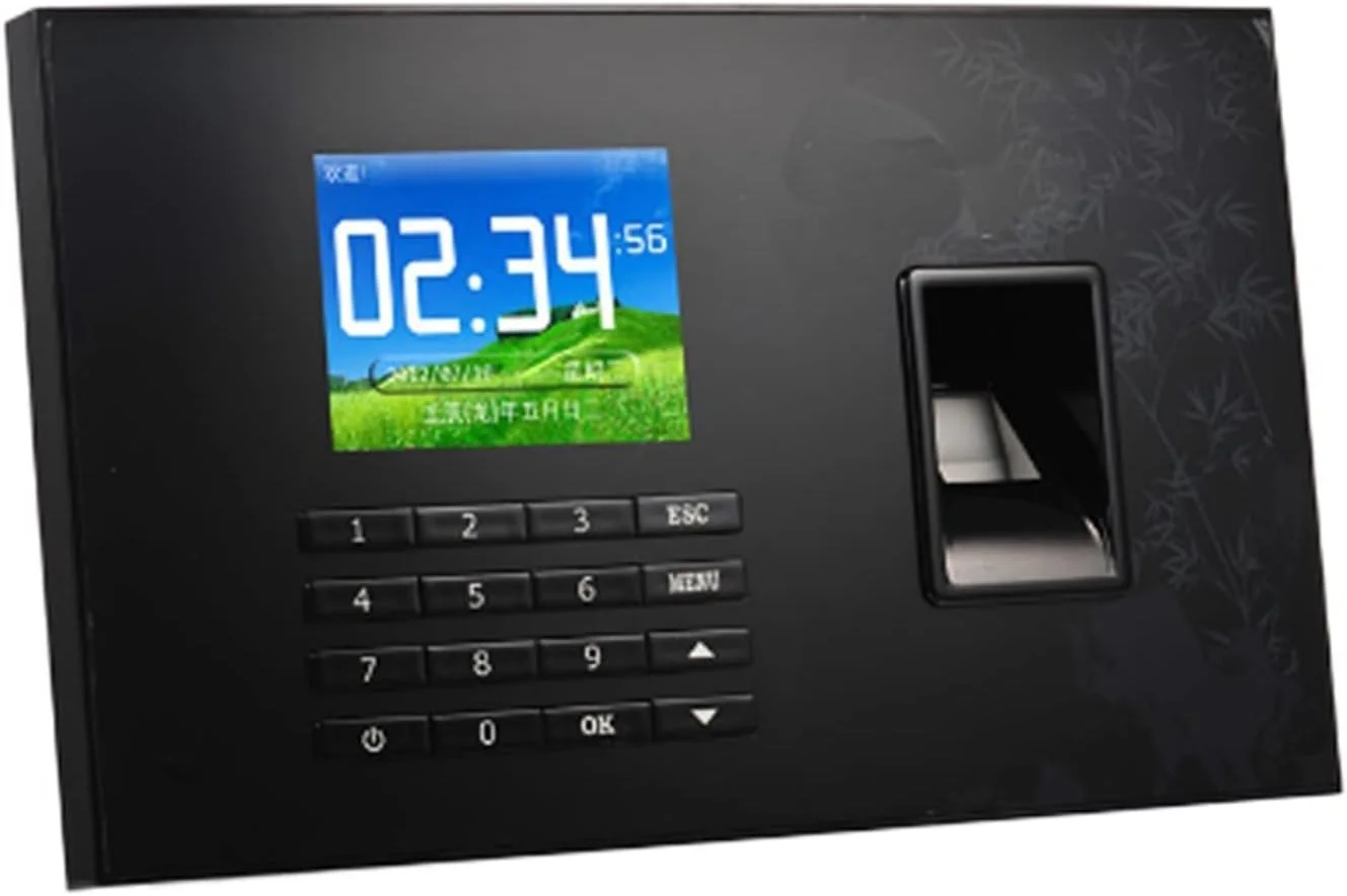gxyglsgysgjs Enterprise Electronic Equipment A-C051 P2P Biometric Fingerprint Time Attendance System Clock Recorder Employee Recognition Recording Device Electronic Machine Enterprise Time Attendance