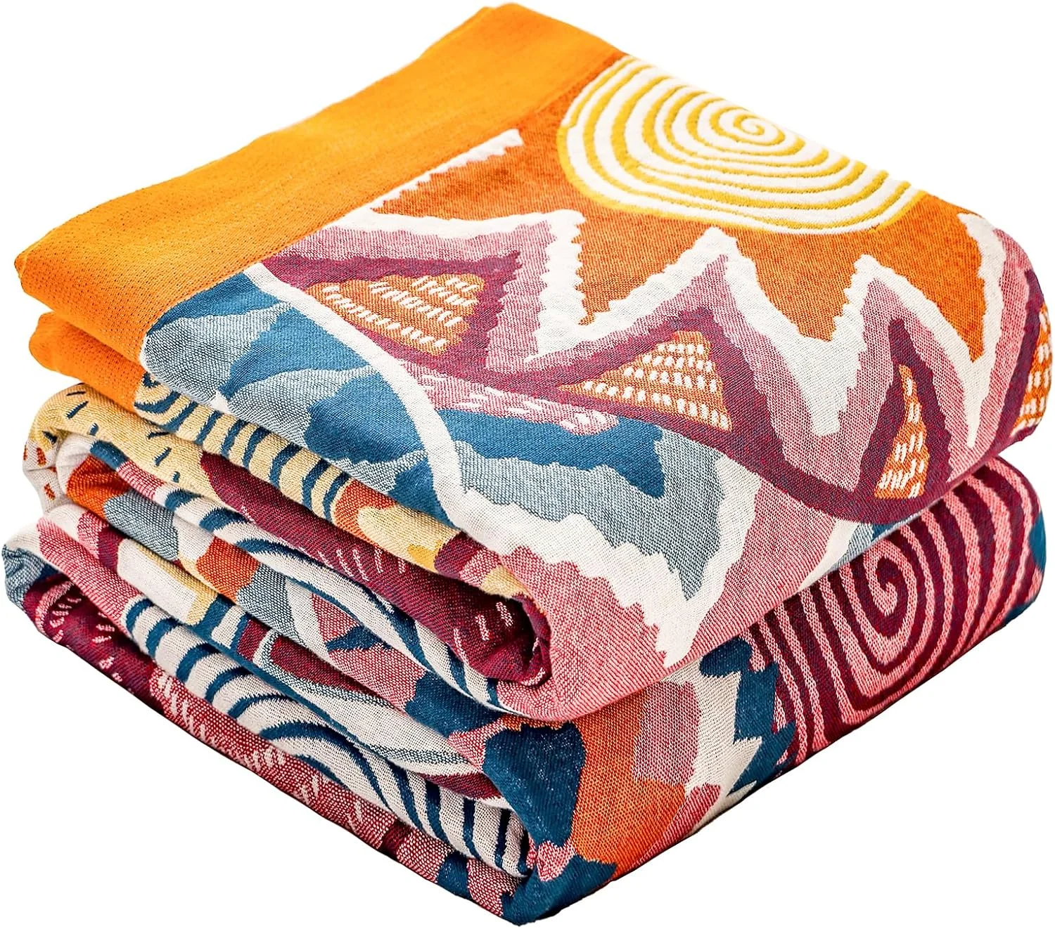 روتختی نخی پریمیوم هوردری، پتوی بغل کردنی دو طرفه، روتختی بوهو، 230 x 250 سانتی متر، رو مبلی، رو تختی، پتوی موسلین نخی برای تمام فصول روتختی نخی پریمیوم هوردری، پتوی بغل کردنی دو طرفه، روتختی بوهو، 230 x 250 سانتی متر، رو مبلی، رو تختی، پتوی موسلین نخی برای تمام فصول