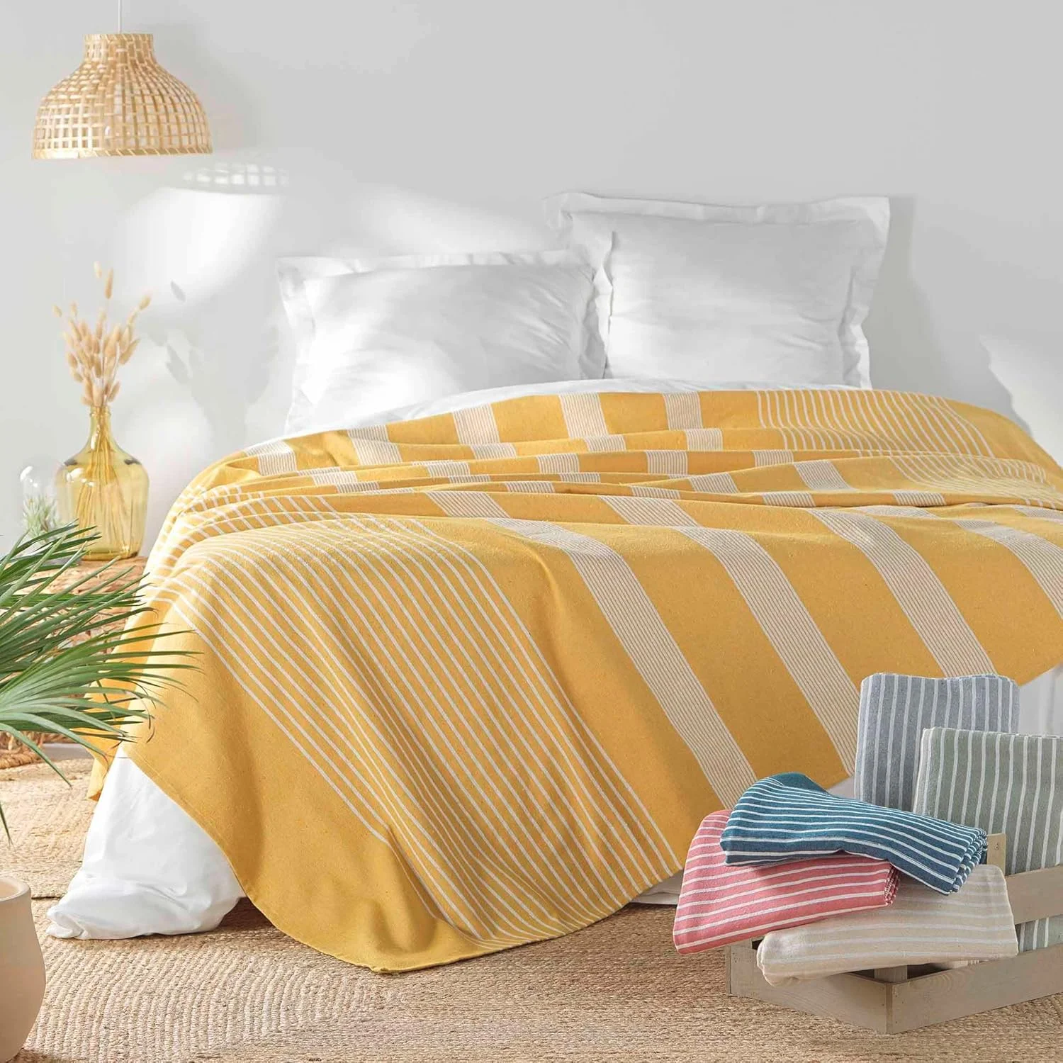 روتختی بافته شده پنبه و پلی استر دوسور د اینتریور 220 × 240 سانتی متر