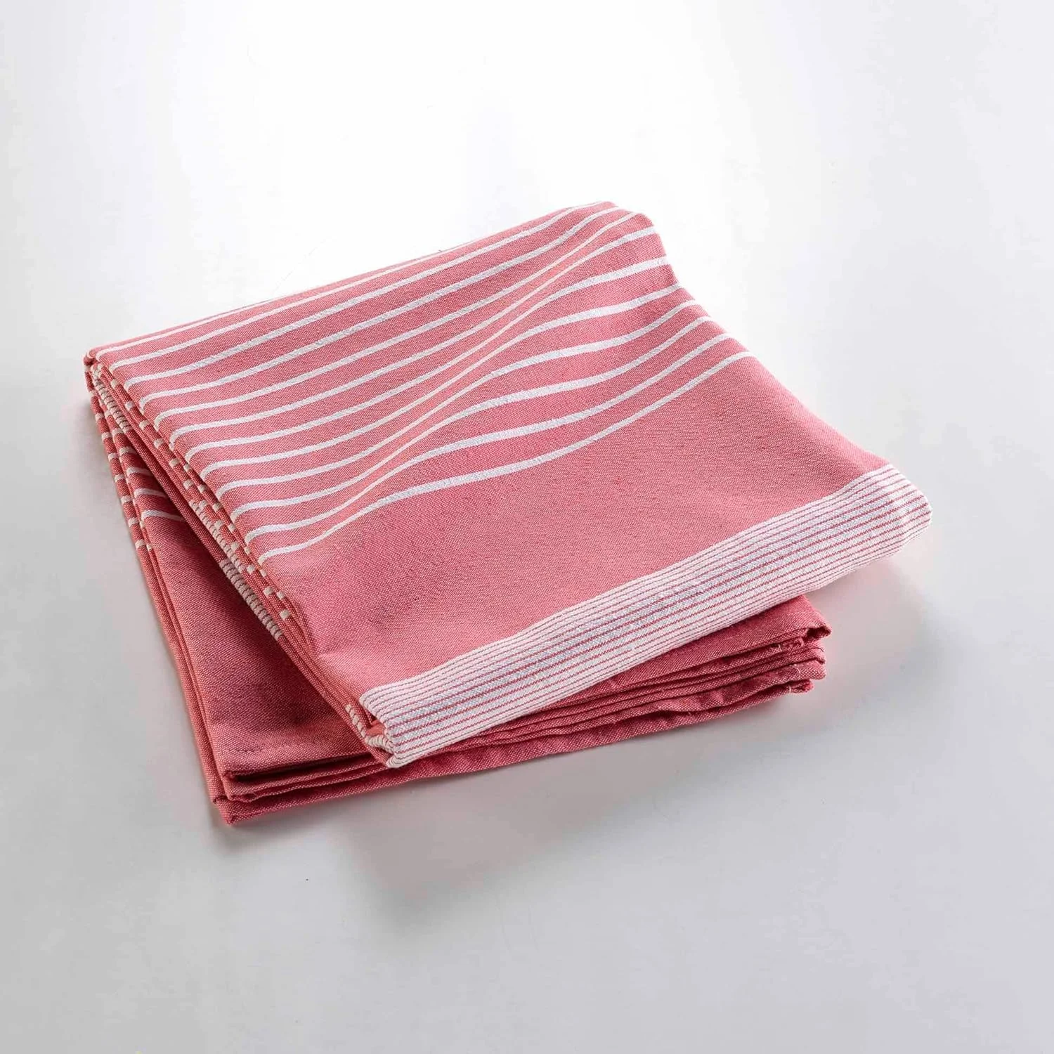 روتختی بافتنی نخی و پلی استر صورتی Adele Douceur d'Intérieur (240 x 260 سانتی متر)