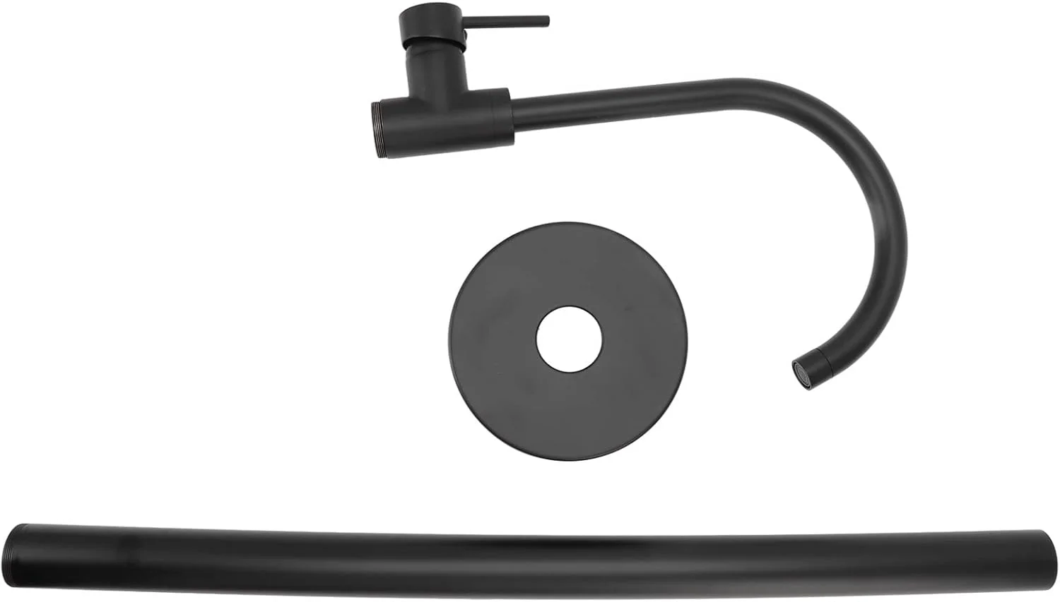 شیر حمام ایستاده، شیر پرکن وان ایستاده به سبک اروپایی، شیر دوش حمام برنجی استیل ضد زنگ، شیر آب چرخشی پایه دار برای روشویی ستونی (مشکی) شیر حمام ایستاده، شیر پرکن وان ایستاده به سبک اروپایی، شیر دوش حمام برنجی استیل ضد زنگ، شیر آب چرخشی پایه دار برای روشویی ستونی (مشکی)