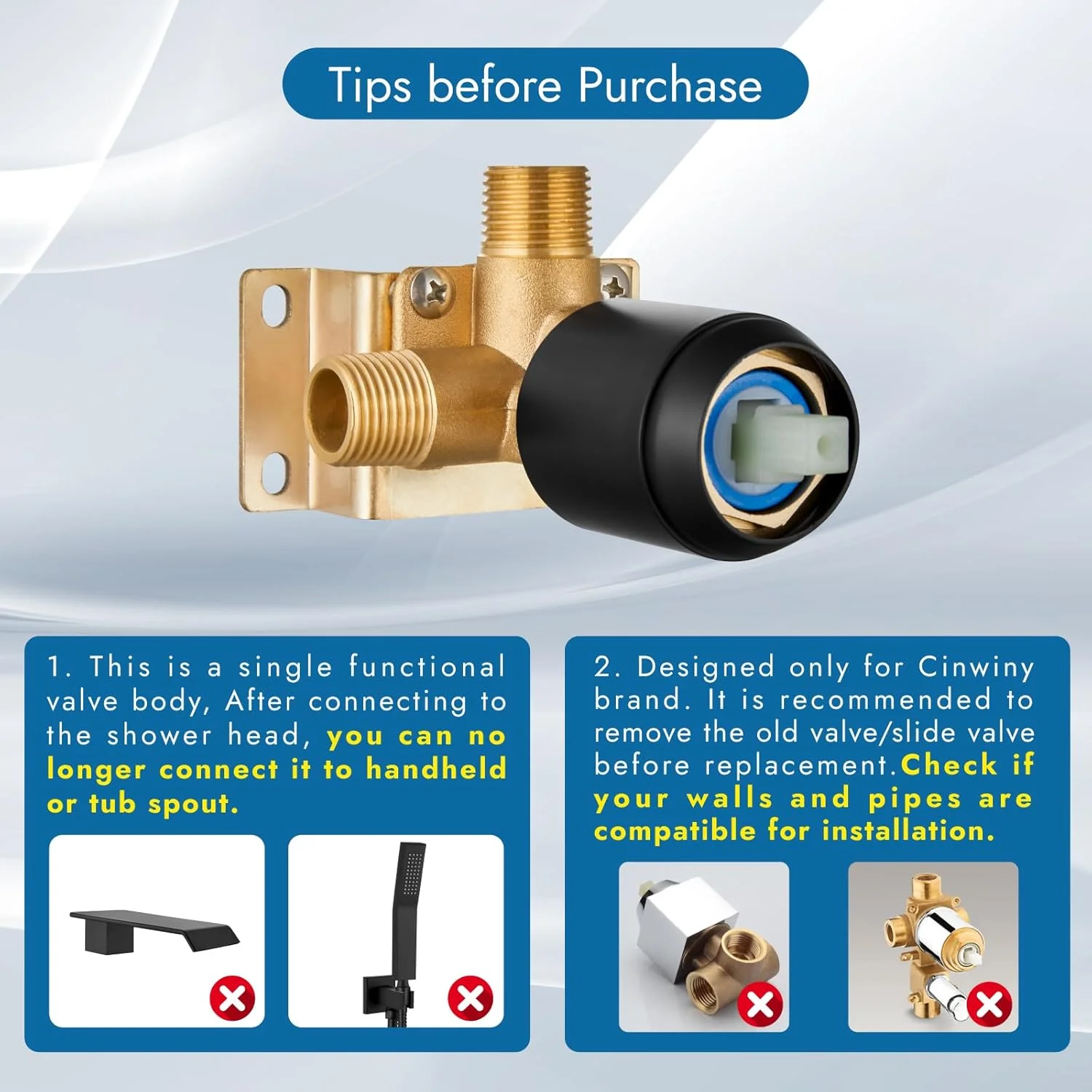 ست شیر دوش حمام دیواری مشکی مات Cinwiny، سایز 10 اینچ، تک کاره، سردوش مربعی بارانی، تک دستگیره، شامل شیرآلات ست شیر دوش حمام دیواری مشکی مات Cinwiny، سایز 10 اینچ، تک کاره، سردوش مربعی بارانی، تک دستگیره، شامل شیرآلات