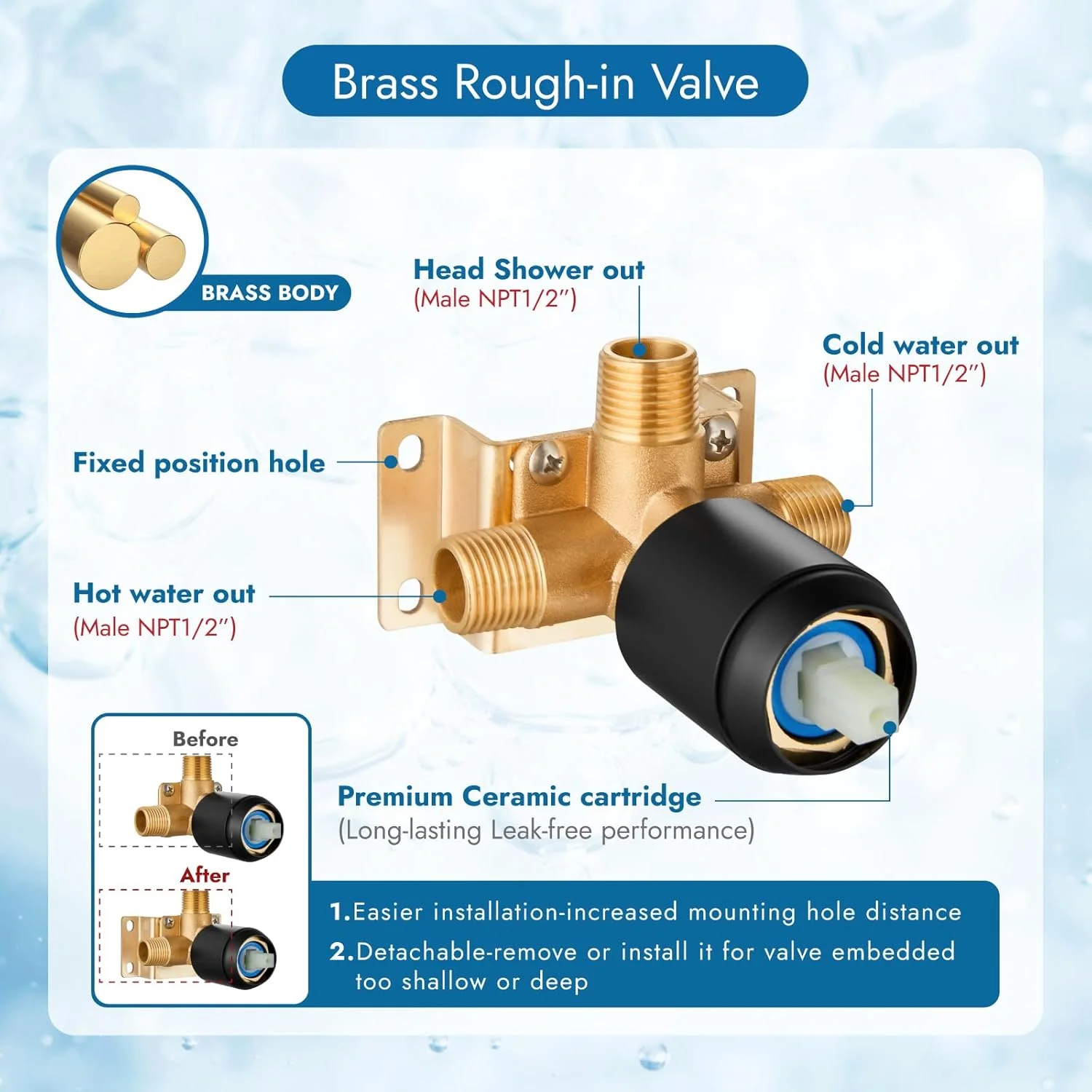 ست شیر دوش حمام دیواری مشکی مات Cinwiny، سایز 10 اینچ، تک کاره، سردوش مربعی بارانی، تک دستگیره، شامل شیرآلات ست شیر دوش حمام دیواری مشکی مات Cinwiny، سایز 10 اینچ، تک کاره، سردوش مربعی بارانی، تک دستگیره، شامل شیرآلات