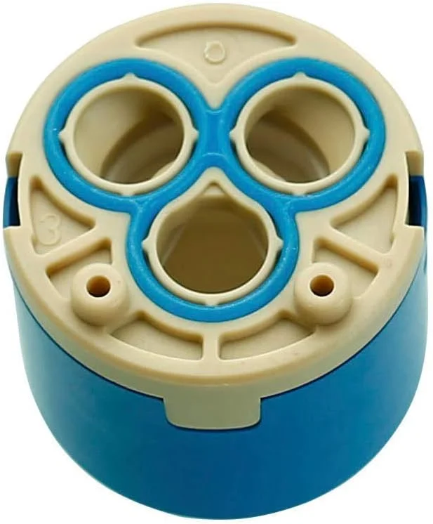 کارتریج سرامیکی شیر آب XUCHUAN با قطر 35 میلی متر، جایگزین برای قسمت شیر آب سینک آشپزخانه تک دسته، شیر سرامیکی