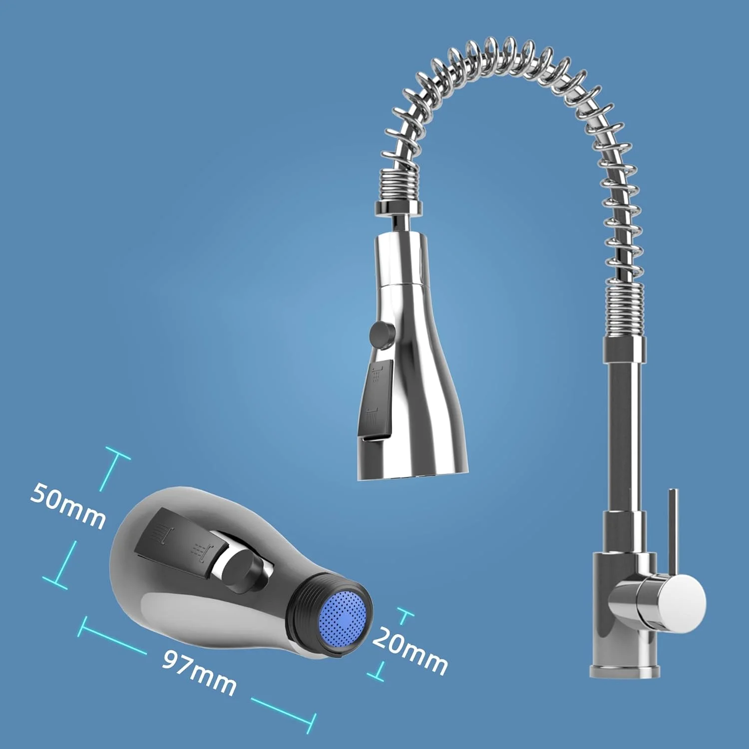 سردوش شیر آب TERRIFI، چرخش 360 درجه، اتصال سردوش شیر FM22 M24، شیرهای آشپزخانه G1/2، آداپتور شیر آب 3 حالته، شیرهای سینک آشپزخانه سردوش شیر آب TERRIFI، چرخش 360 درجه، اتصال سردوش شیر FM22 M24، شیرهای آشپزخانه G1/2، آداپتور شیر آب 3 حالته، شیرهای سینک آشپزخانه