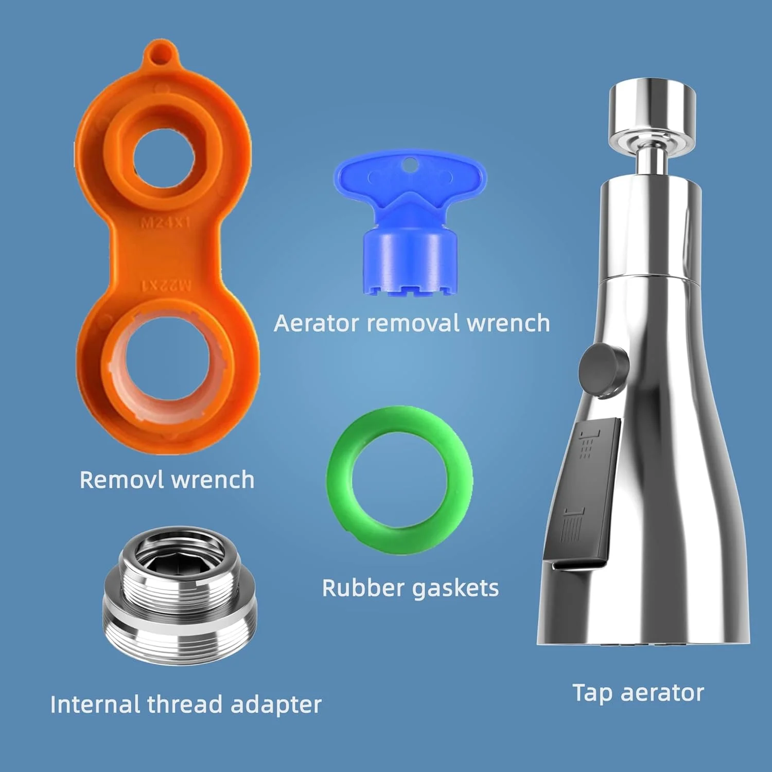 سردوش شیر آب TERRIFI، چرخش 360 درجه، اتصال سردوش شیر FM22 M24، شیرهای آشپزخانه G1/2، آداپتور شیر آب 3 حالته، شیرهای سینک آشپزخانه سردوش شیر آب TERRIFI، چرخش 360 درجه، اتصال سردوش شیر FM22 M24، شیرهای آشپزخانه G1/2، آداپتور شیر آب 3 حالته، شیرهای سینک آشپزخانه