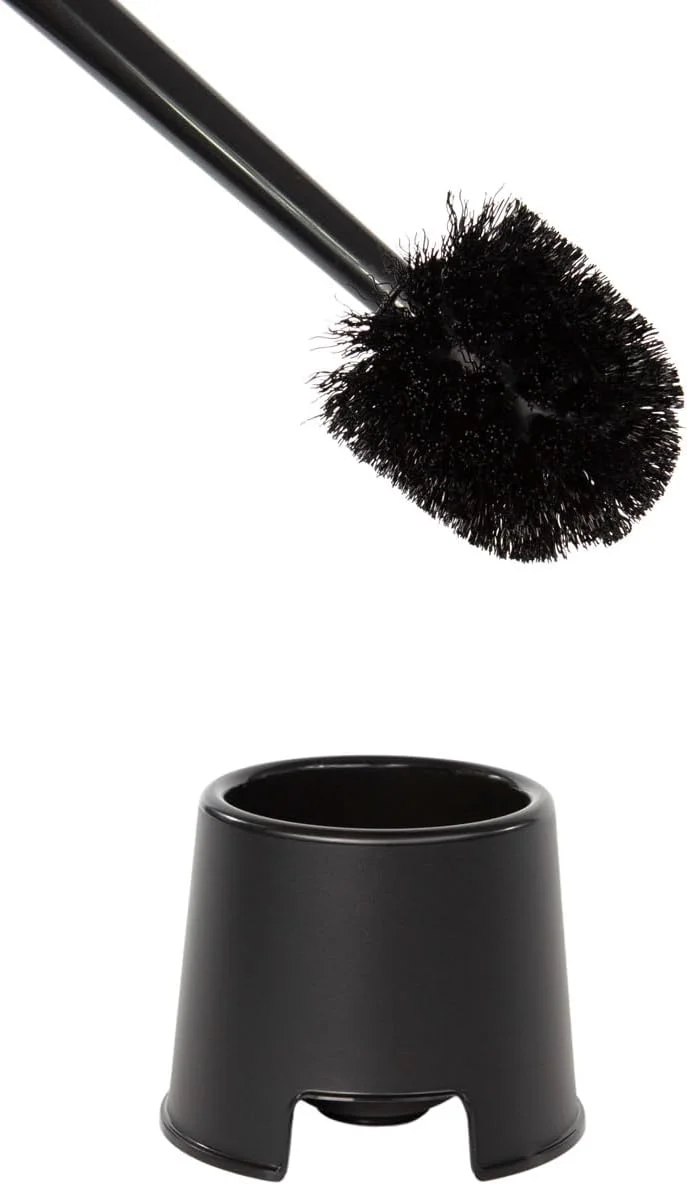 ایکیا BOLMEN برس توالت و جا برس مشکی - ست 3 عددی ایکیا BOLMEN برس توالت و جا برس مشکی - ست 3 عددی