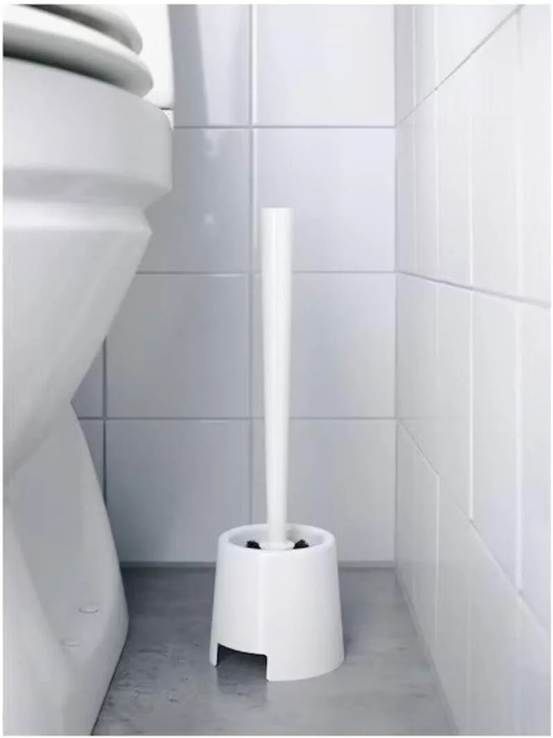 ایکیا | برس توالت سفید بولمن | تمیز کننده | برس توالت پلاستیکی با نگهدارنده | با دسته بلند | (2 عدد) ایکیا | برس توالت سفید بولمن | تمیز کننده | برس توالت پلاستیکی با نگهدارنده | با دسته بلند | (2 عدد)