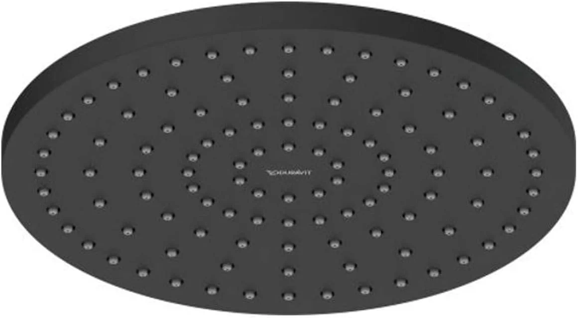 سردوش یونیورسال دوراویت، سردوش بارانی، شیر دوش گرد (قطر 250 میلی متر)، با عملکرد کاهش جریان آب، دوش بارانی، مشکی مات سردوش یونیورسال دوراویت، سردوش بارانی، شیر دوش گرد (قطر 250 میلی متر)، با عملکرد کاهش جریان آب، دوش بارانی، مشکی مات