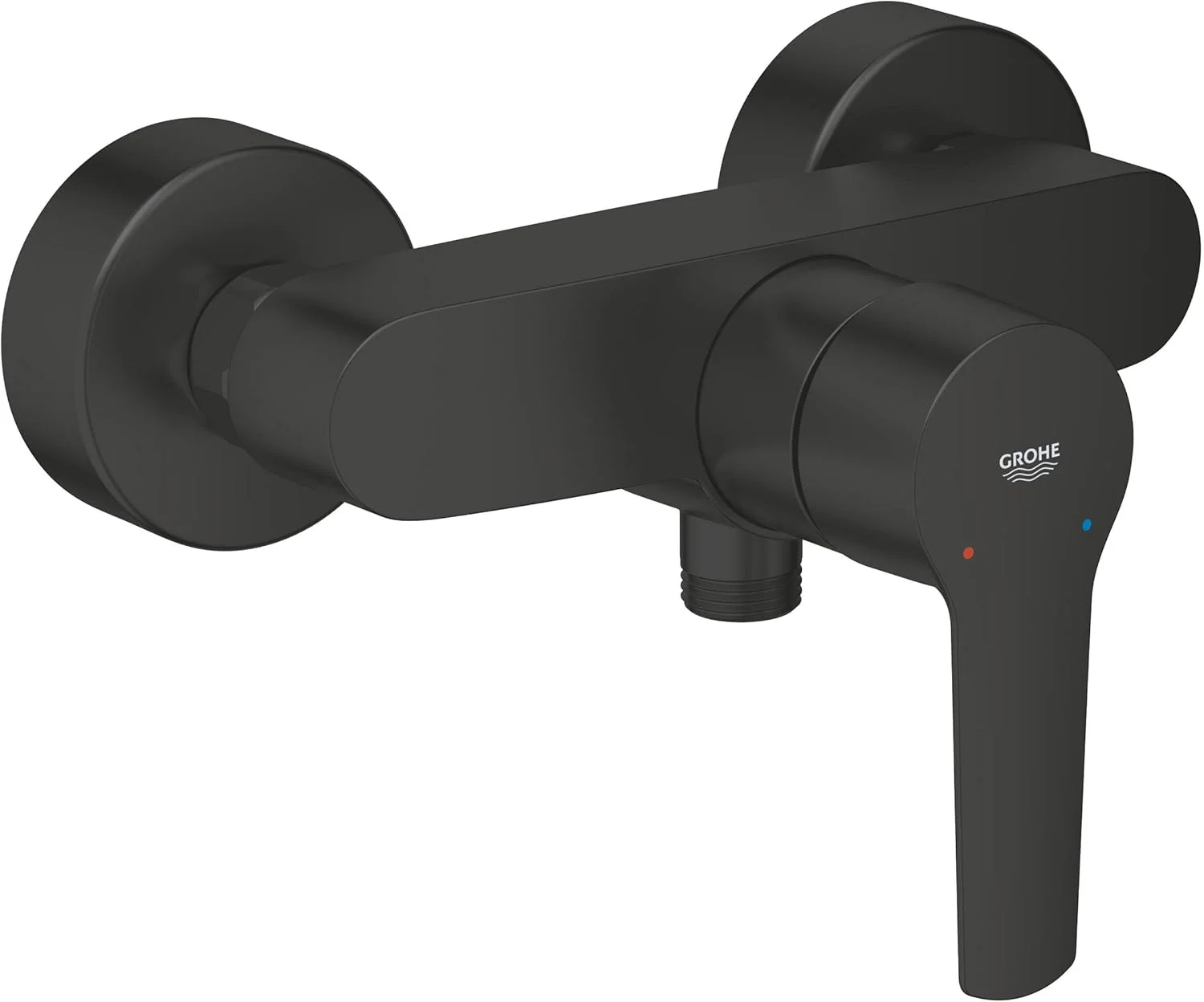 شیر دوش تک اهرمی GROHE Start | نصب دیواری | مشکی مات | 322792432 شیر دوش تک اهرمی GROHE Start | نصب دیواری | مشکی مات | 322792432