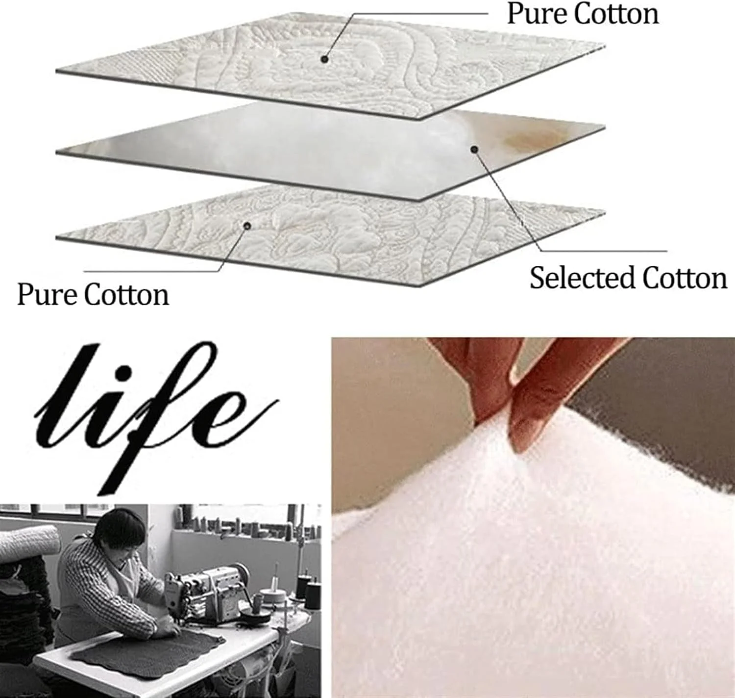 روتختی گلدوزی شده پنبه ای دو نفره سوپر کینگ، لحاف روتختی 3 تکه، تزئین اتاق خواب، پتو چند منظوره مناسب تمام فصل ها / روکش تخت + 2 عدد روبالشی (رنگ: سفید 5، سایز: (خاکستری 1 23 روتختی گلدوزی شده پنبه ای دو نفره سوپر کینگ، لحاف روتختی 3 تکه، تزئین اتاق خواب، پتو چند منظوره مناسب تمام فصل ها / روکش تخت + 2 عدد روبالشی (رنگ: سفید 5، سایز: (خاکستری 1 23