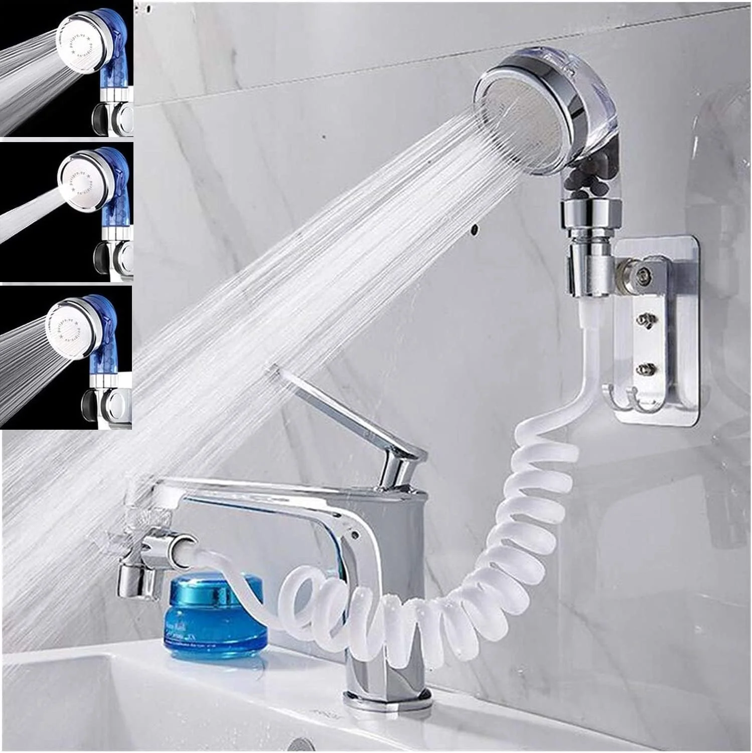 سری شیر آب پوری پرو با قابلیت چرخش 360 درجه، سر شیر سینک آشپزخانه، صرفه جویی در آب، نگهدارنده لوله ضد پاشش، تقویت کننده دوش با سنگ های یونی (سه عملکرد) سری شیر آب پوری پرو با قابلیت چرخش 360 درجه، سر شیر سینک آشپزخانه، صرفه جویی در آب، نگهدارنده لوله ضد پاشش، تقویت کننده دوش با سنگ های یونی (سه عملکرد)