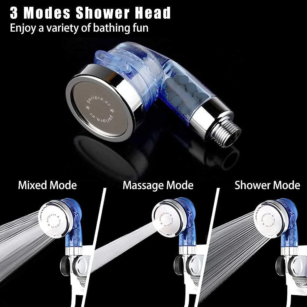 سری شیر آب پوری پرو با قابلیت چرخش 360 درجه، سر شیر سینک آشپزخانه، صرفه جویی در آب، نگهدارنده لوله ضد پاشش، تقویت کننده دوش با سنگ های یونی (سه عملکرد)