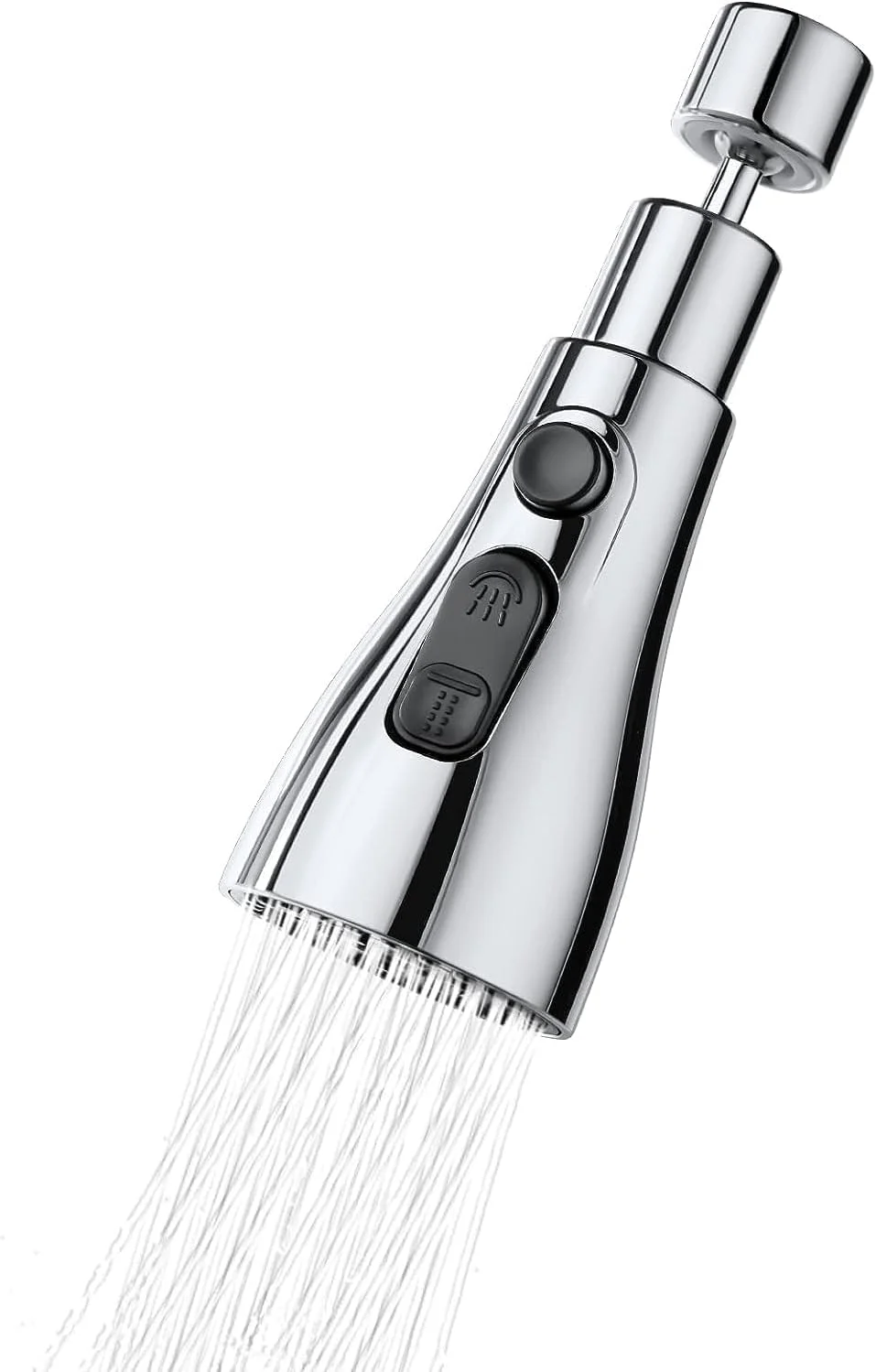 سردوش شیر آب متحرک 360 درجه KOWVOWZ، سردوش دو حالته بی نهایت، دوش شیر سینک ظرفشویی آشپزخانه، 1 عدد سردوش شیر آب متحرک 360 درجه KOWVOWZ، سردوش دو حالته بی نهایت، دوش شیر سینک ظرفشویی آشپزخانه، 1 عدد