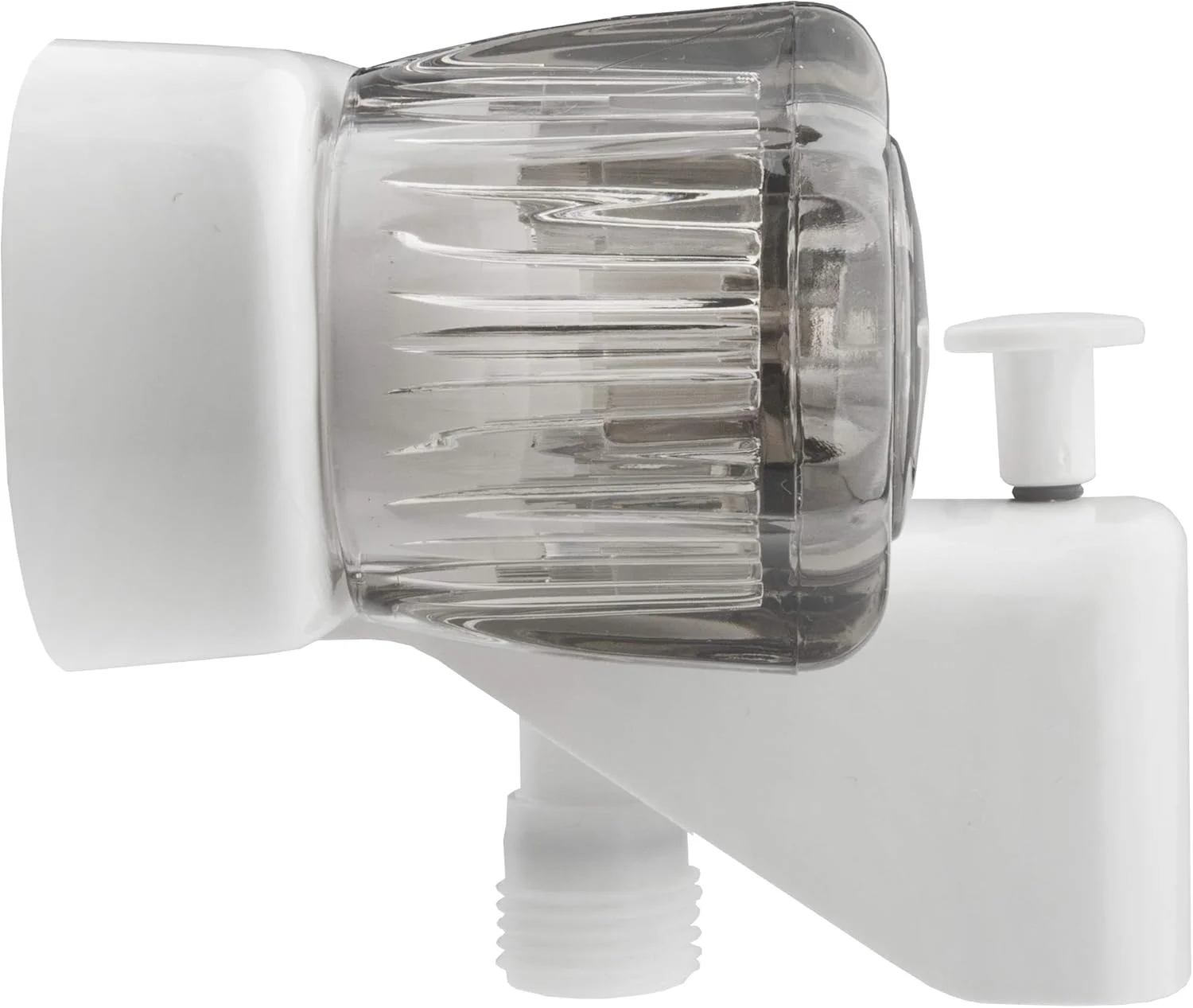 شیر دوش و وان RV مدل Dura Faucet DF-SA110S-WT با دستگیره های اکریلیک دودی (سفید) شیر دوش و وان RV مدل Dura Faucet DF-SA110S-WT با دستگیره های اکریلیک دودی (سفید)