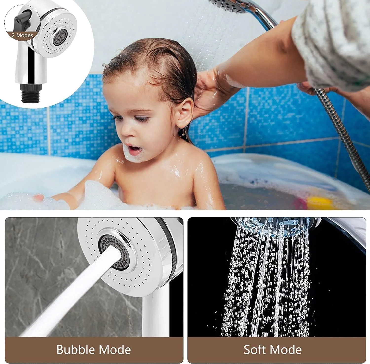 سردوش شامپوخور سالنی Azonee، سردوش حمام برای کودکان، اسپا پدیکور، دکمه کنترل جانبی جایگزین شیرآلات استیل ضد زنگ برای شستشوی موی نوزاد و حیوانات خانگی سردوش شامپوخور سالنی Azonee، سردوش حمام برای کودکان، اسپا پدیکور، دکمه کنترل جانبی جایگزین شیرآلات استیل ضد زنگ برای شستشوی موی نوزاد و حیوانات خانگی