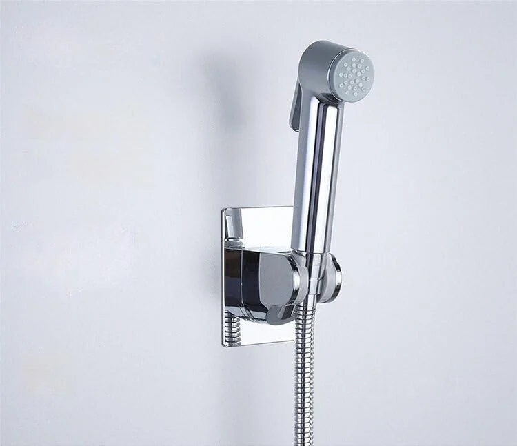 ست دو عددی شلنگ توالت دستی، اسپری بیده با فشار بالا، شاتاف، شیر دوش، تفنگ اسپری تمیز کننده برای سر دوش حمام و توالت