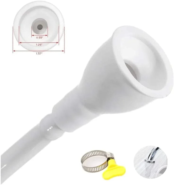 شلنگ اسپری سینک XIGUI، شلنگ قابل حمل اسپری شیر سینک، شلنگ دستی اسپری دوش شیر برای حمام کردن نوزاد، حیوانات خانگی، شستن مو، آبکشی سبزیجات