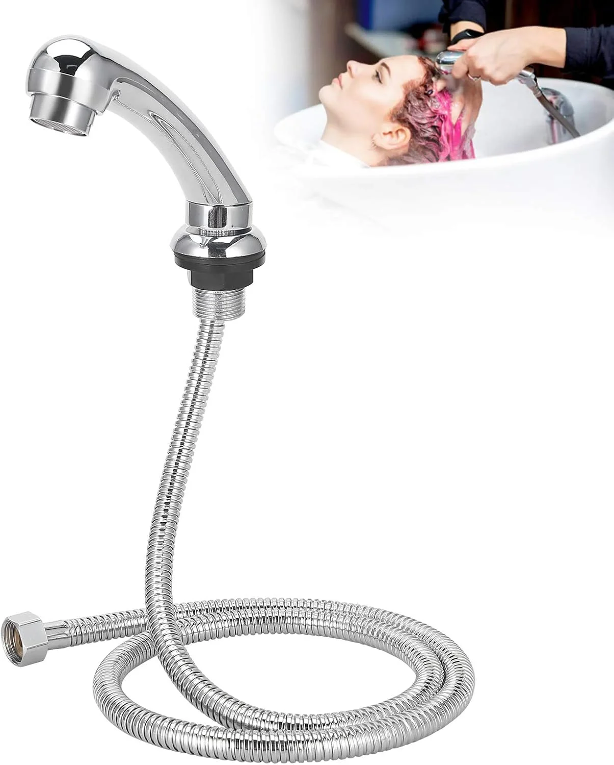 سری اسپری کاسه شامپو سالنی LEYT، شلنگ دوش شیر آب حوضچه شستشوی مو، قطعه جایگزین سینک مو، اسپری دستی برای صندلی تخت شامپو، سالن زیبایی اسپا