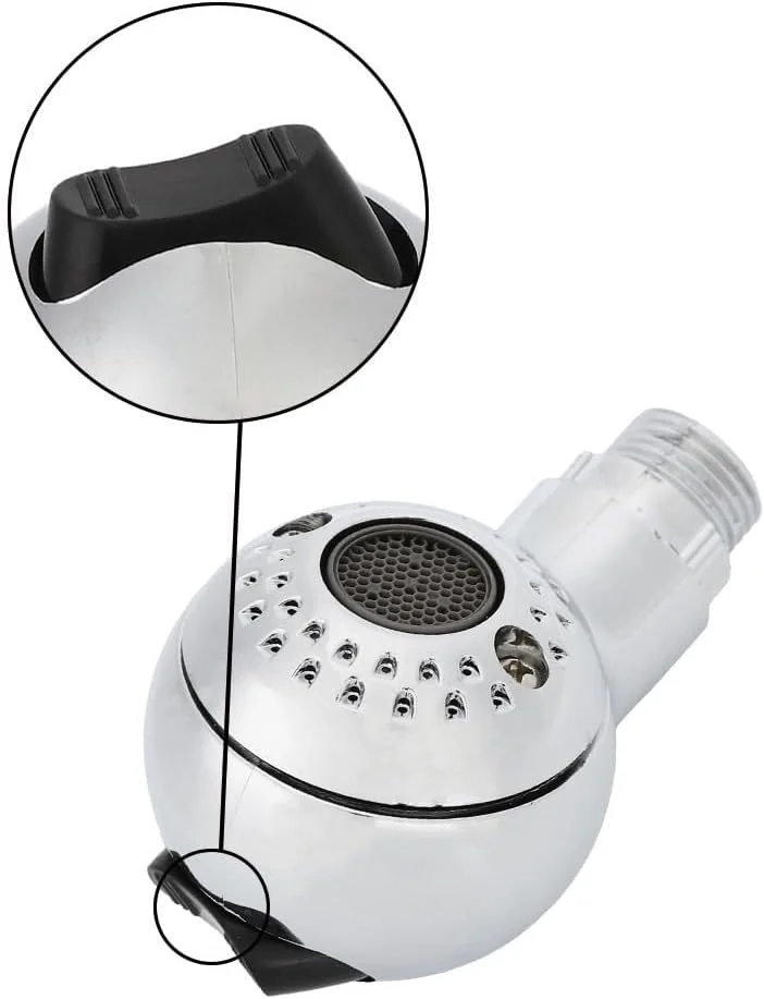 سردوش شامپو سرشور آرایشگاهی آزونه، نازل دوش آرایشگری فشار قوی، جایگزین اتصال اسپری شیر آب دوش صندلی پدیکور برای شستشوی موی سگ و حمام نوزاد سردوش شامپو سرشور آرایشگاهی آزونه، نازل دوش آرایشگری فشار قوی، جایگزین اتصال اسپری شیر آب دوش صندلی پدیکور برای شستشوی موی سگ و حمام نوزاد